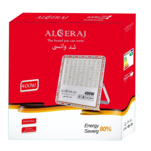 بروجكتر 400 واط كريستال السراج شمسي