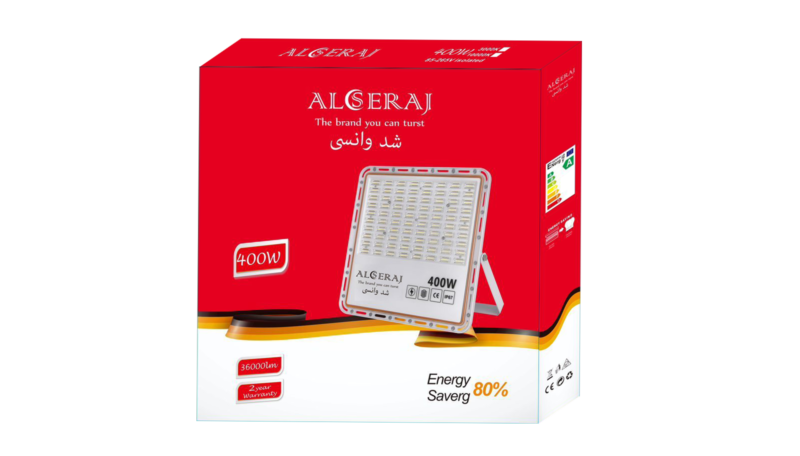 بروجكتر 300 واط كريستال السراج ابيض