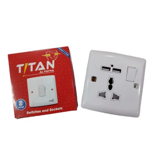 تيتان بلك سويج 13 امبير + USB
